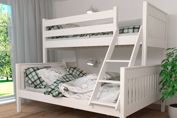 Двухъярусная кровать из массива сосны от ОАО «ФанДОК»