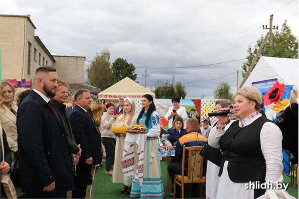 Падворкі сельгасарганізацый сталі цэнтрам прыцягнення на «Дажынках»